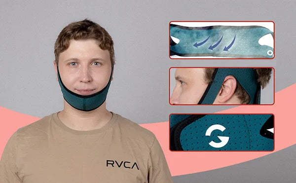 睡眠中の口の開きが気になる方に。快適OLGスリープバンド