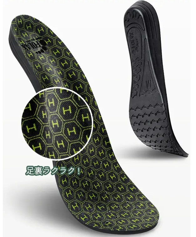 強力アーチ＆ふかふかクッションで、足がぐんと楽に！FOLAX AIRインソール