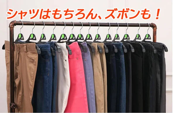 まるでアイロンしたかのよう！皺を作らずピシッと広げるBADOOGI ハンガー