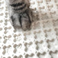猫のトイレの前に敷くだけで、お手入れがぐんと楽になります ! ネコちゃんマット